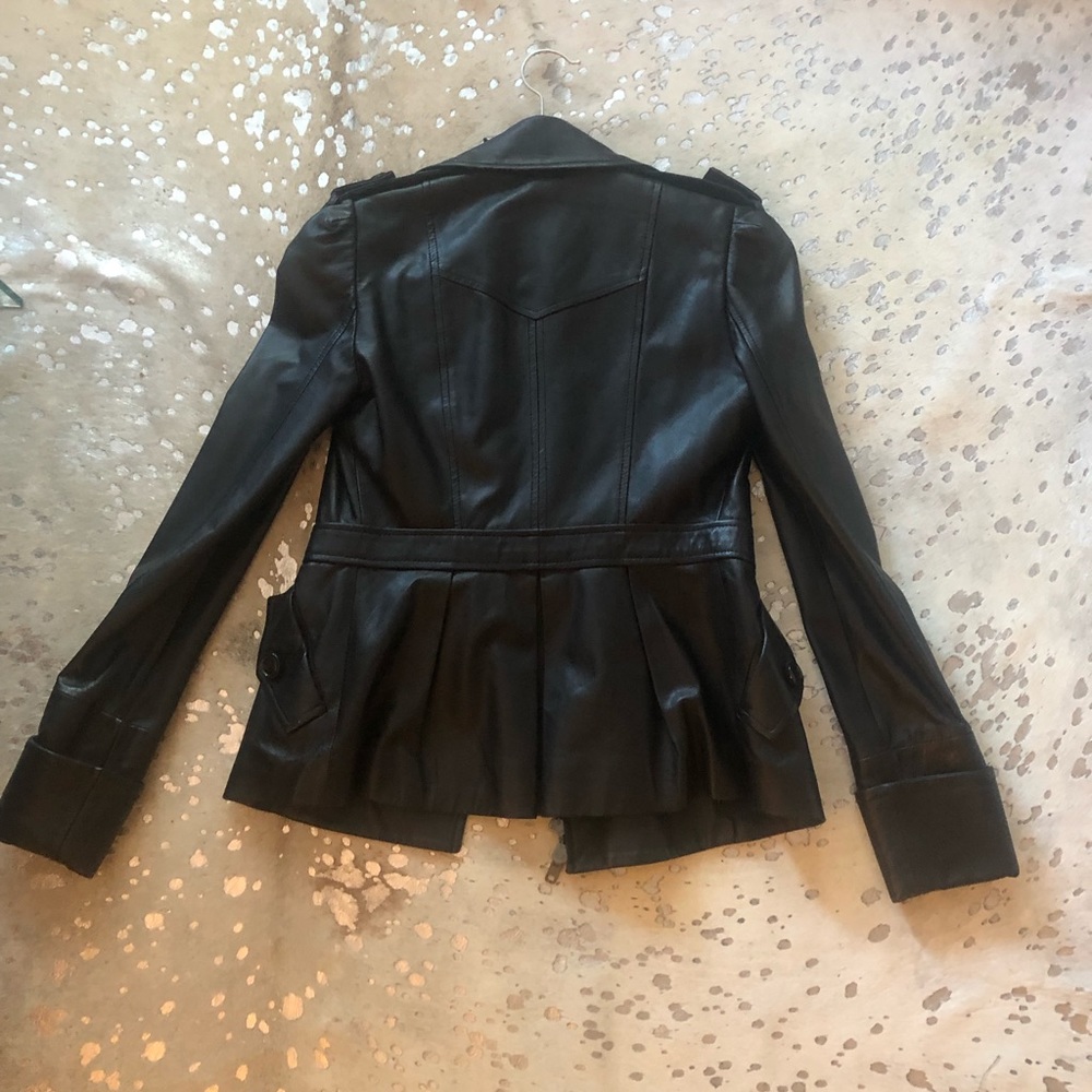Dvf Leather Jacket - image 4